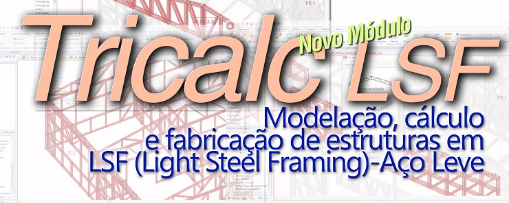 Nova Solução Tricalc LSF, modelação, cálculo e fabricação em LSF-Aço Leve